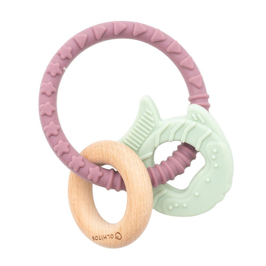 Olmitos - Mordedor de Silicone Peixe