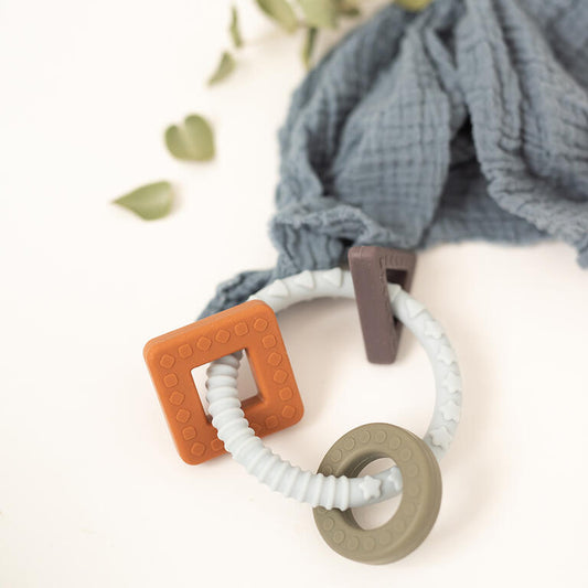 Olmitos - Mordedor de Silicone Geométrico