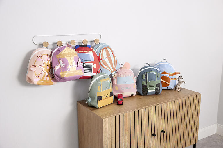 Lassig - Mini Mochila Infantil Tiny Carousel
