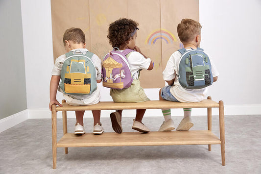 Lassig - Mini Mochila Infantil Excavator