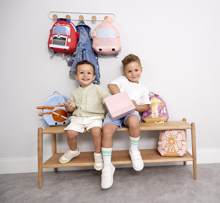 Lassig - Mini Mochila Infantil Tiny Carousel