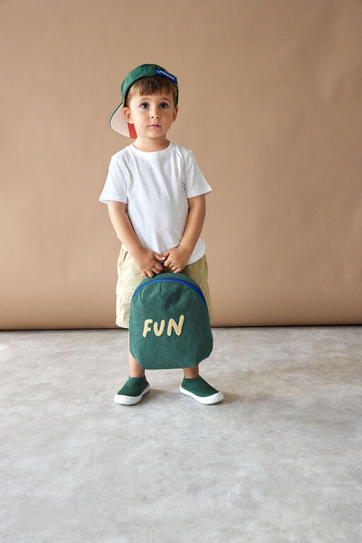 Lassig - Mochila Infantil Mini Little Gang Fun Ocean Green