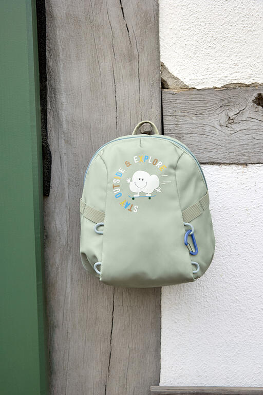 Lassig - Mochila Infantil Khaki Mini Cloud Light