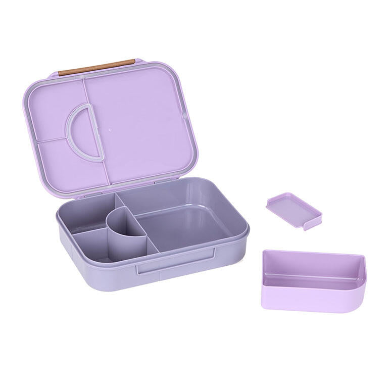 Lassig - Lancheira Compartimentos Bento Heart Lilac