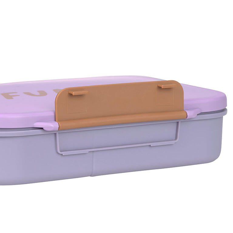 Lassig - Lancheira Compartimentos Bento Heart Lilac