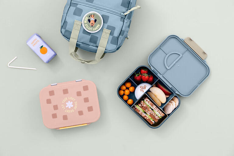 Lassig - Lancheira Compartimentos Bento Party Rosa