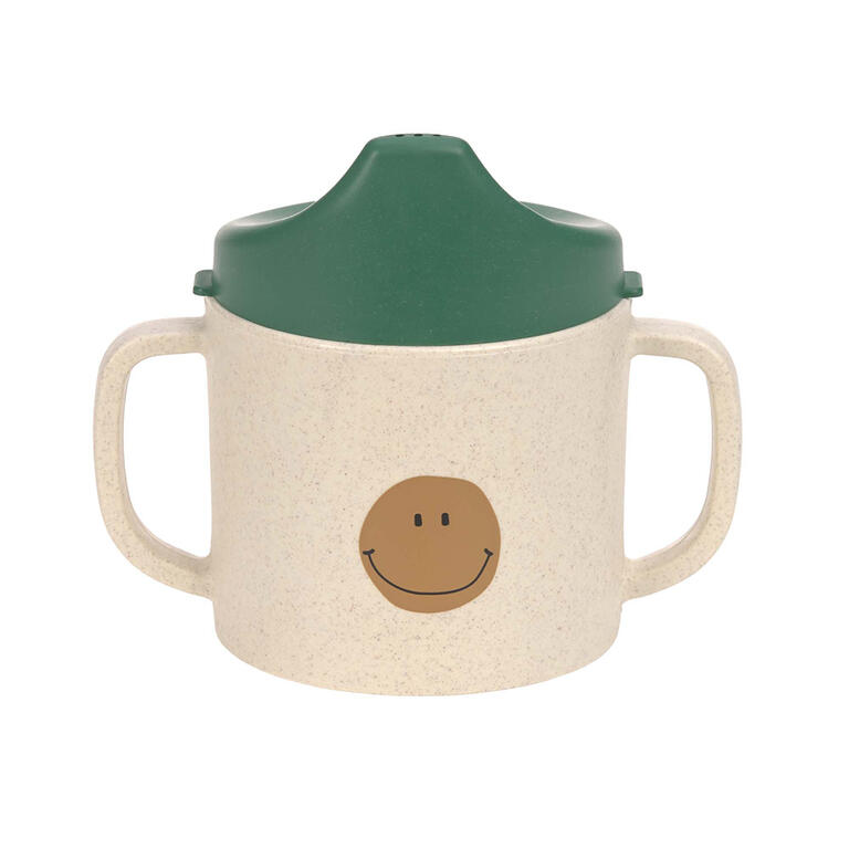 Lassig - Copo com asas Happy Smile Green