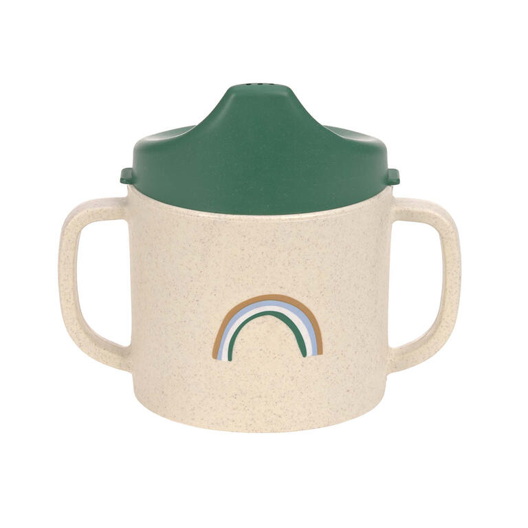 Lassig - Copo com asas Happy Smile Green