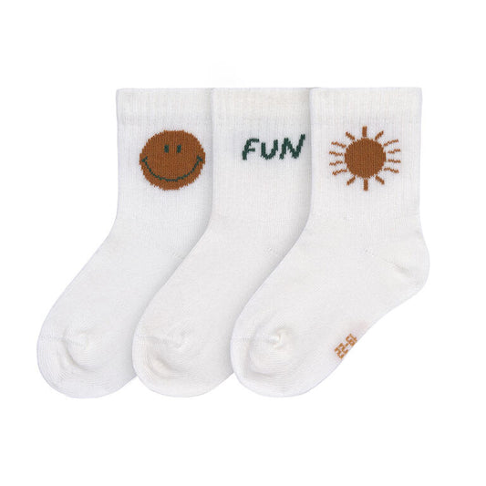 Lassig - Meias Little Fun (Pack de 3)