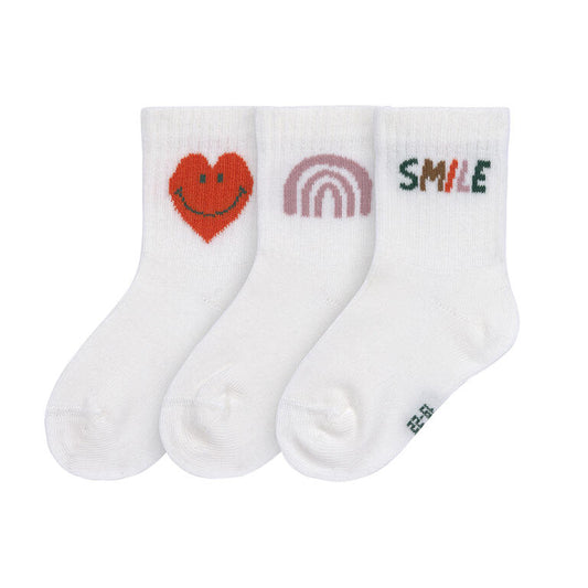 Lassig - Meias Little Smile (Pack de 3)