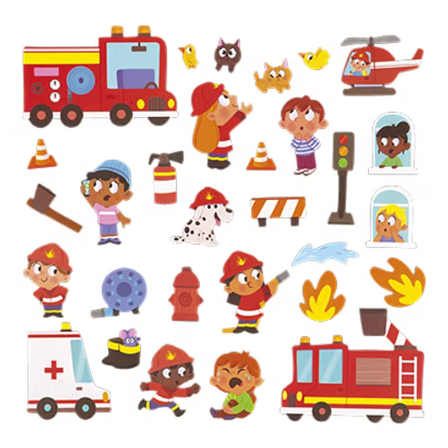 Janod - Magneti' Stories Bombeiros