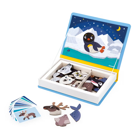 Janod - Magneti' Book Animais do Gelo