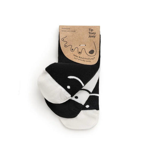 Tip Toey Joey - Meias pack de 3 Preto / Branco
