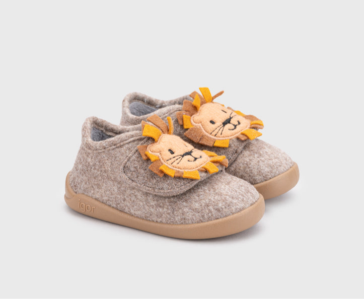 Igor - Pantufa Homie Leon Taupe