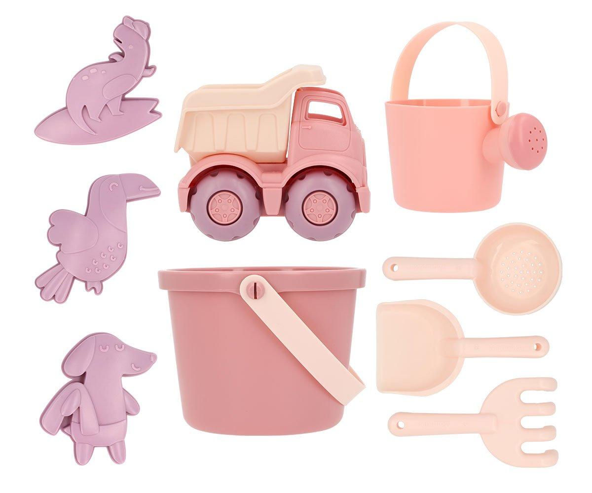 Monnëka - Set de brinquedos Praia Old Rose