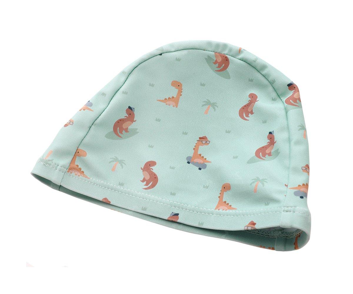 Monnëka - Touca de Natação Infantil Cool Dinos