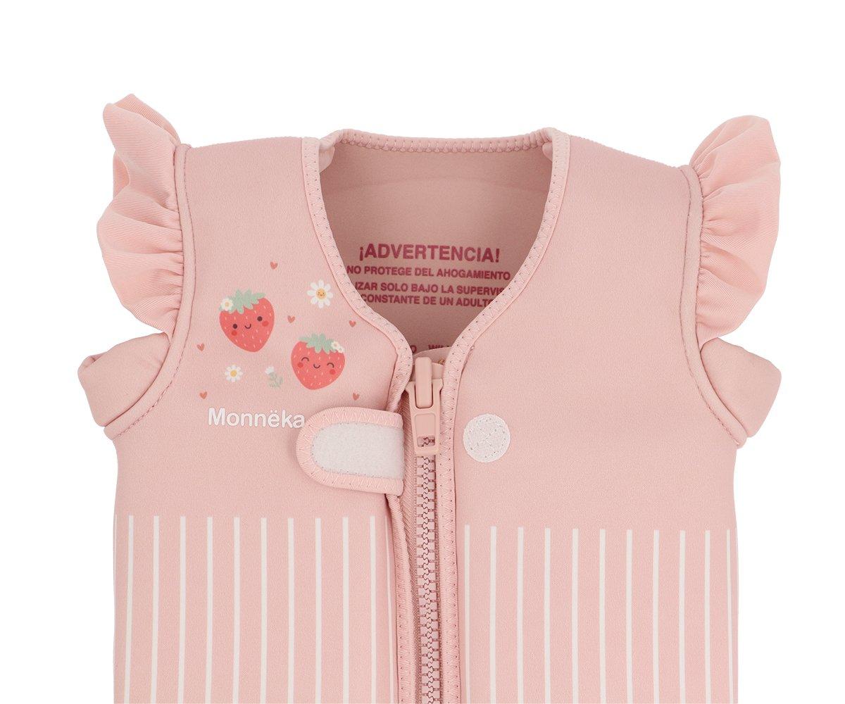 Monnëka - Colete Flutuador Aprendizagem Strawberries