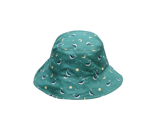 Monnëka - Chapéu reversível Whale Teal