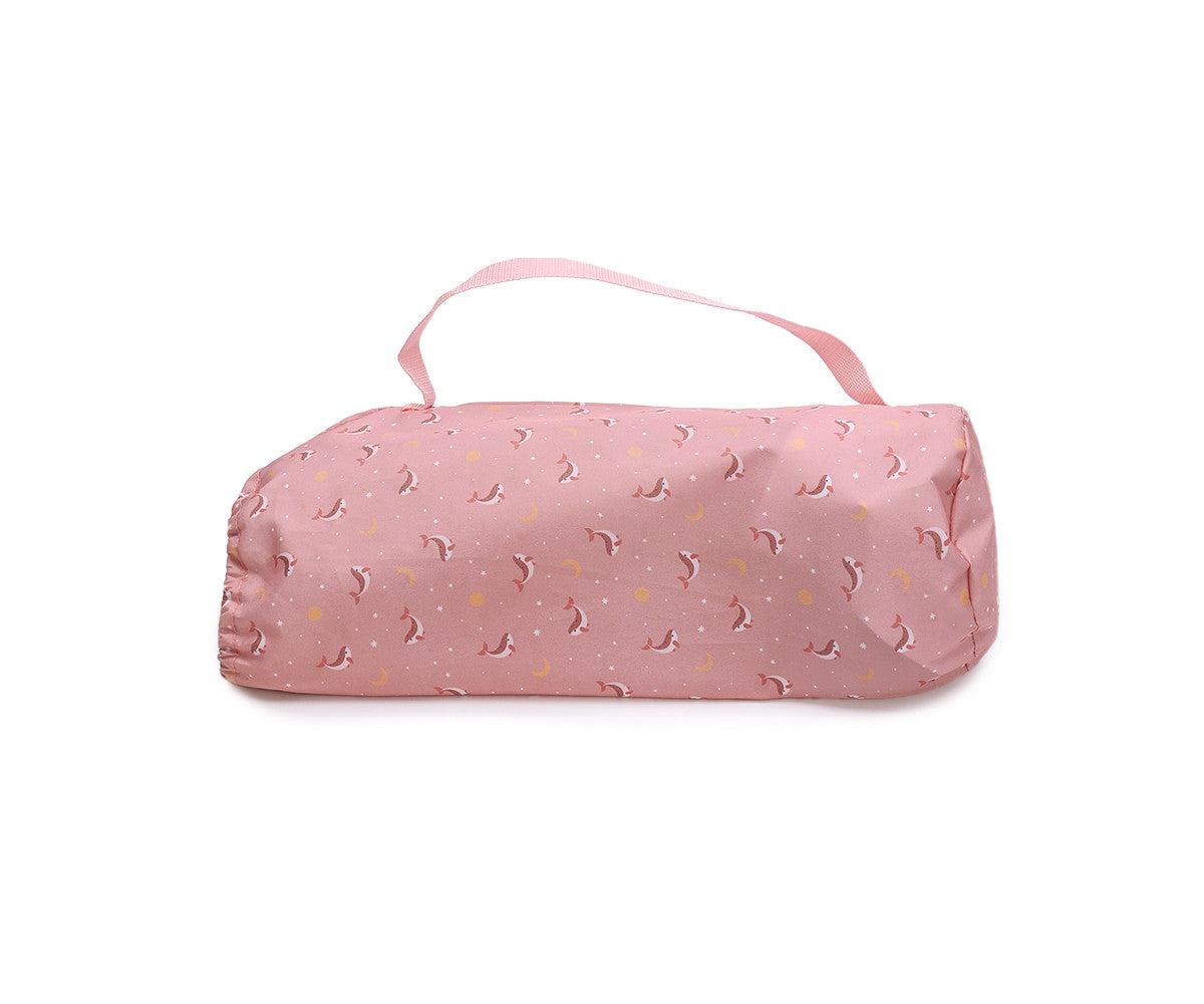 Monnëka - Cadeira dobrável infantil Whale Pink