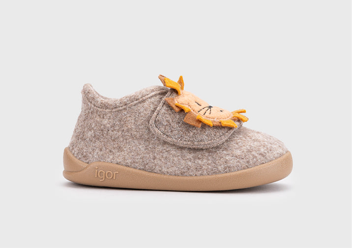 Igor - Pantufa Homie Leon Taupe