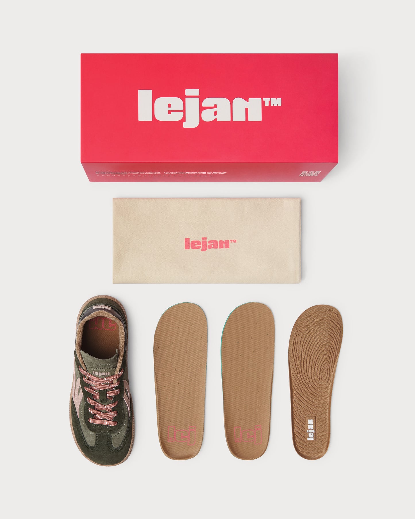 Lejan - Sapatilhas One Kaki