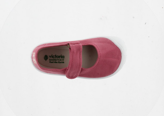 Victoria Barefoot - Bosco Merceditas Lona Framboesa