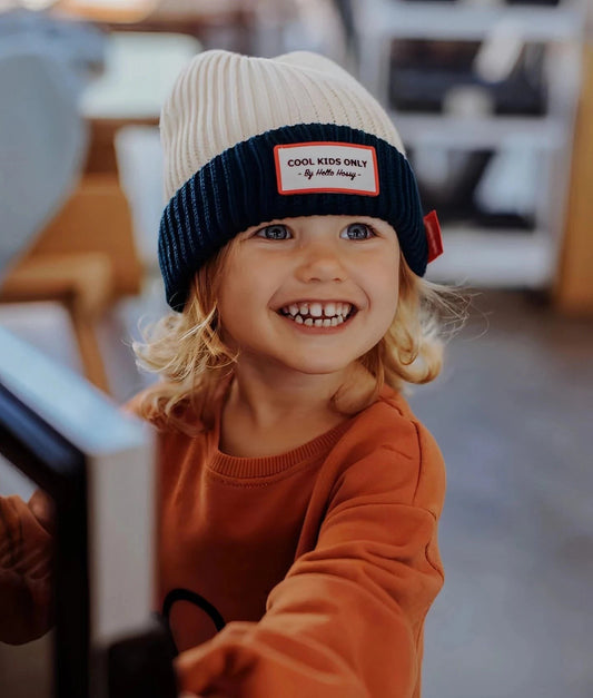 HELLO HOSSY - Gorro Grandma Navy