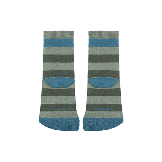 Cóndor - Meias Barefoot Riscas Verde Liquen