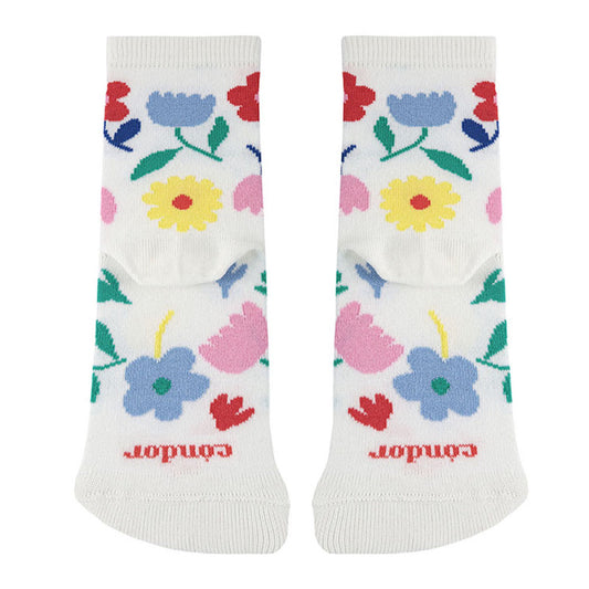 Cóndor - Meias Barefoot Curtas Floral