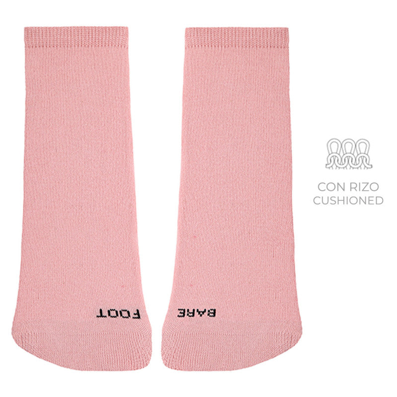 Cóndor - Meias Barefoot Curtas Rosa Palo