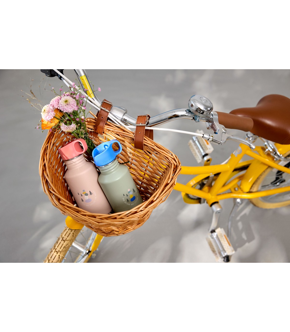 Lassig - Garrafa de Aço Inoxidável Explorer verde 500ml