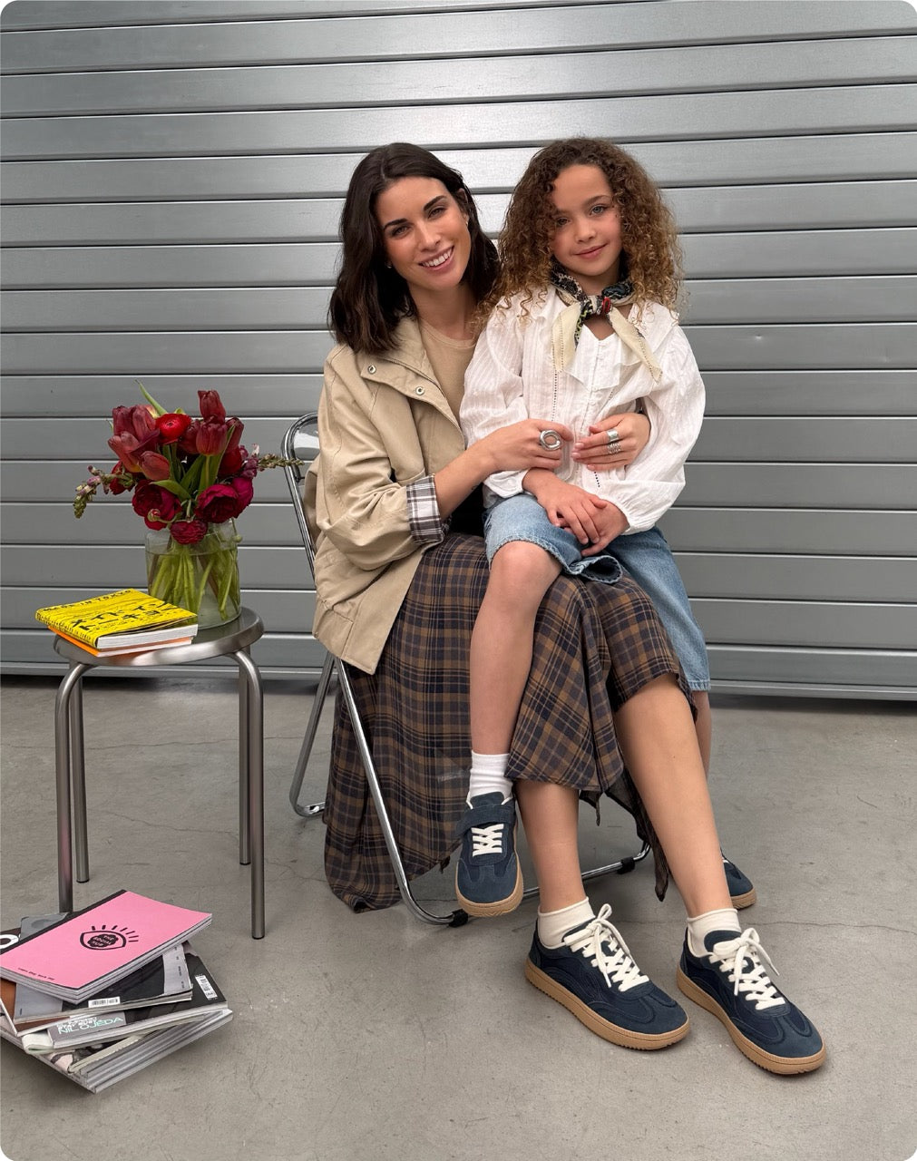 Lejan - Sapatilhas One Nylon Navy Criança