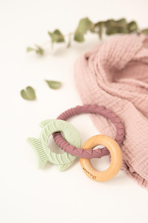 Olmitos - Mordedor de Silicone Peixe