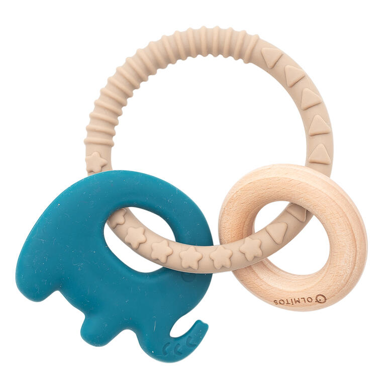 Olmitos - Mordedor de Silicone Elefante