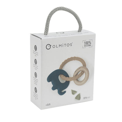 Olmitos - Mordedor de Silicone Elefante