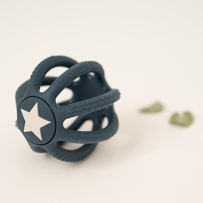 Olmitos - Conjunto de Mordedores Sensoriais de Silicone azul