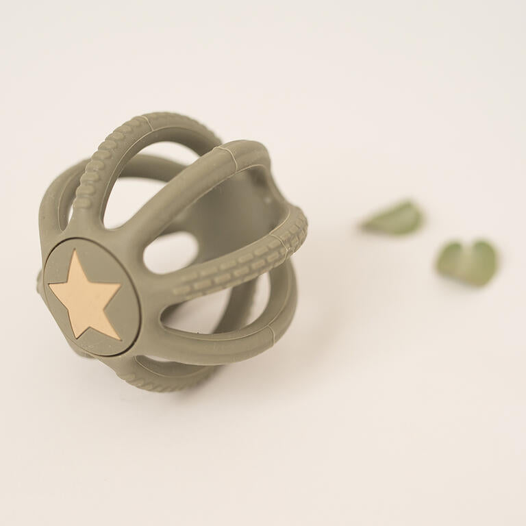 Olimitos - Conjunto de Mordedores Sensoriais de Silicone Rosa