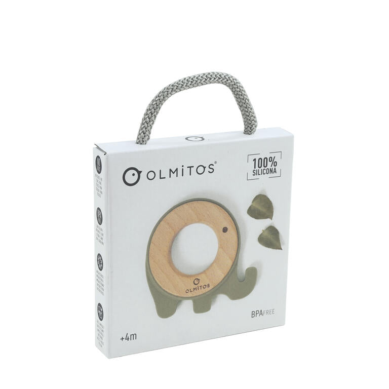 Olmitos - Mordedor de Silicone e Faia Elefante