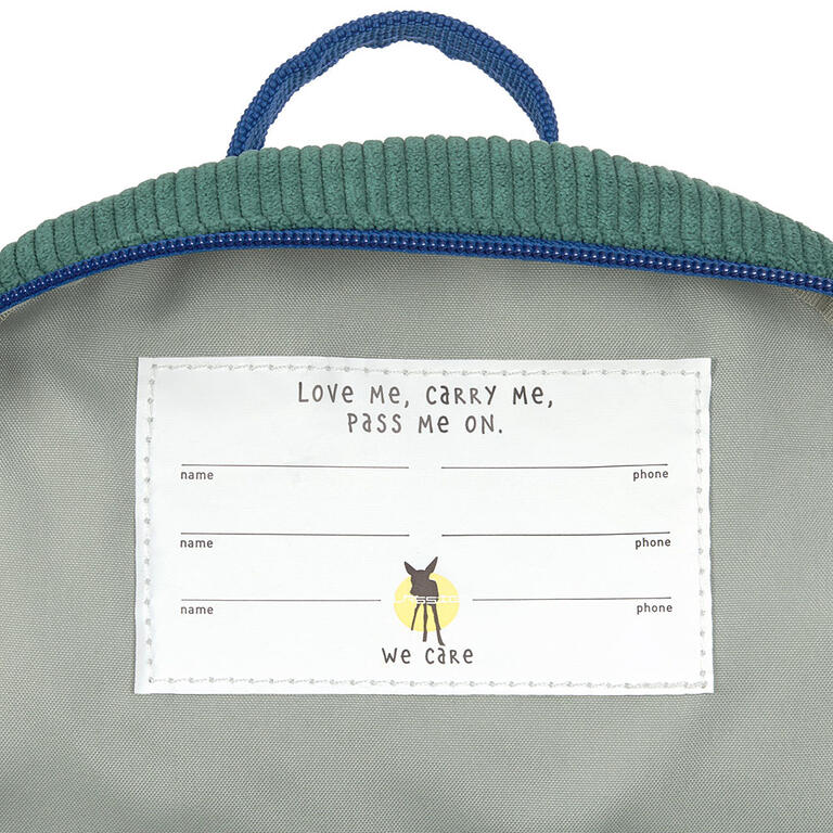 Lassig - Mochila Infantil Mini Little Gang Fun Ocean Green
