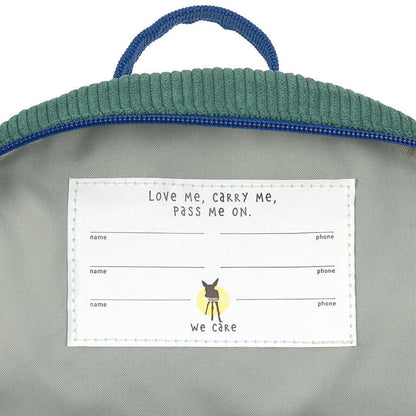 Lassig - Mochila Infantil Mini Little Gang Fun Ocean Green