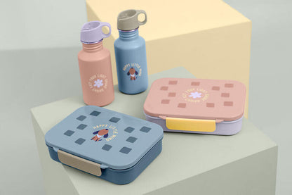 Lassig - Lancheira Compartimentos Bento Party Rosa