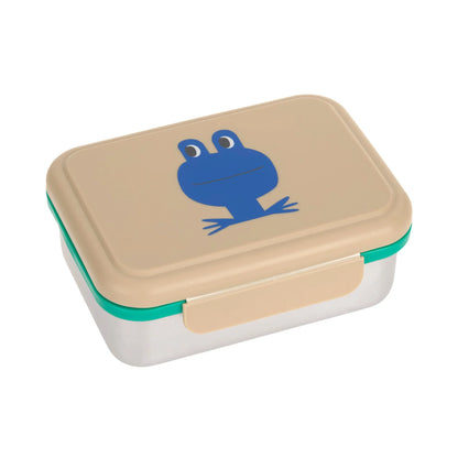 Lassig - Lancheira Aço inoxidável Happy Trails Frog