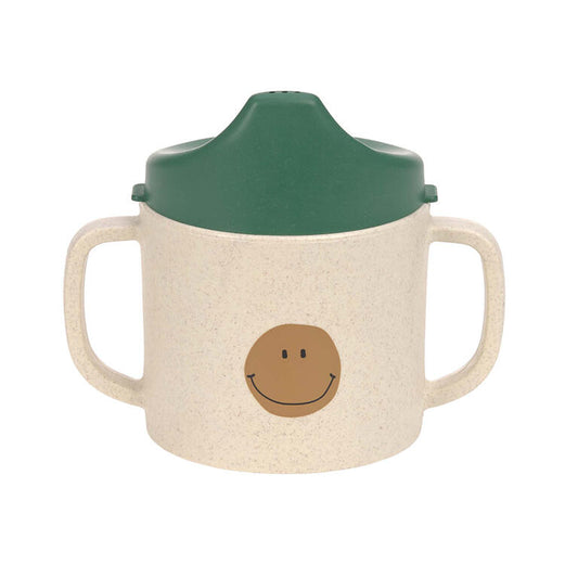 Lassig - Copo com asas Happy Smile Green