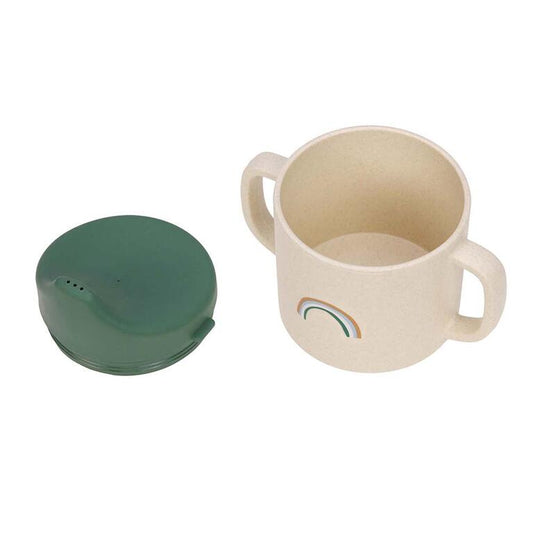 Lassig - Copo com asas Happy Smile Green