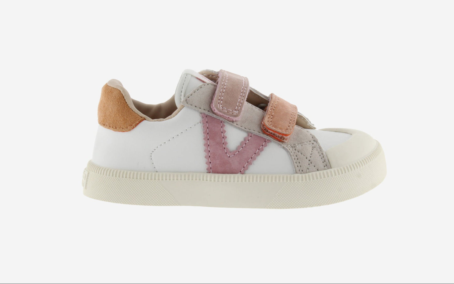 Victoria Barefoot - Sapatilhas Oliver Efeito Pele e Camurça Rosa