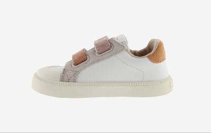 Victoria Barefoot - Sapatilhas Oliver Efeito Pele e Camurça Rosa