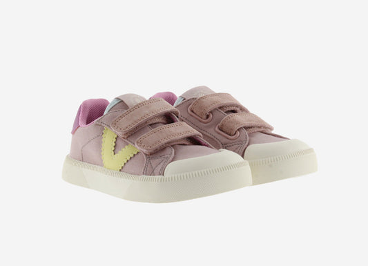 Victoria Barefoot - Sapatilhas Oliver de Lona Rosa