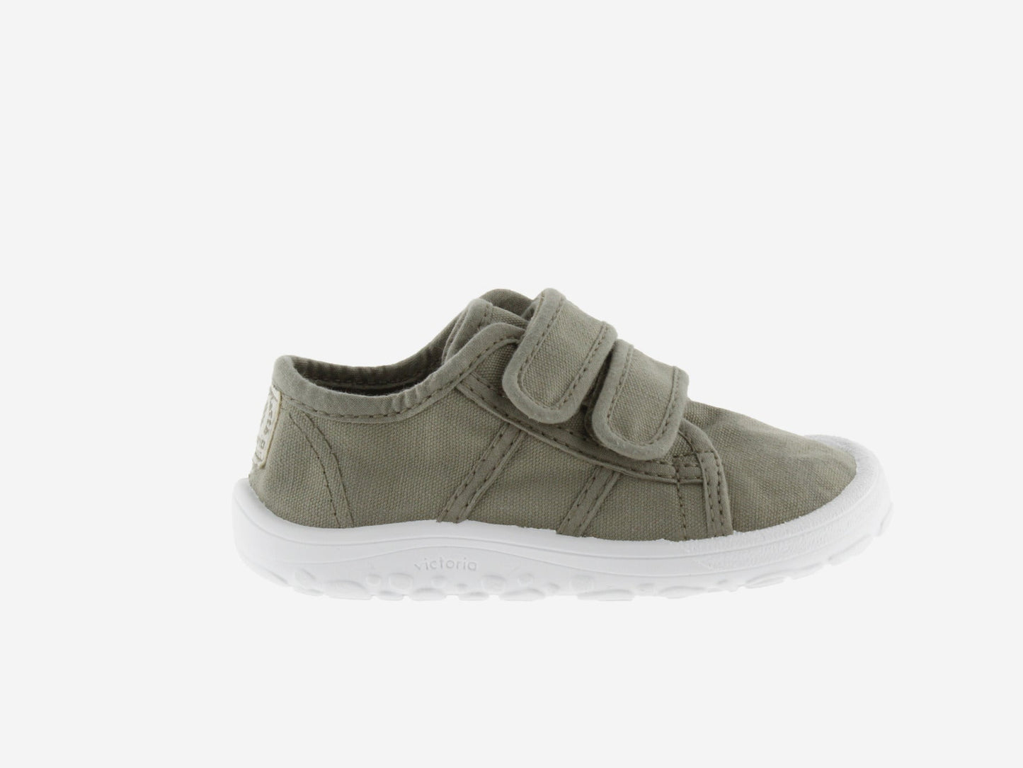 Victoria Barefoot - Sapatilhas Bosco de Lona com Velcro Aloe