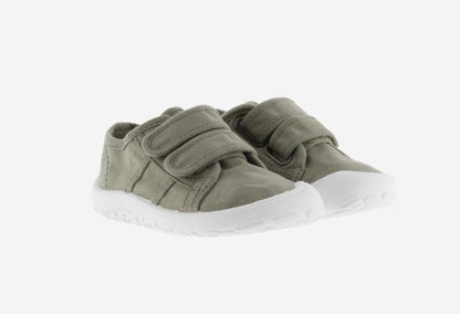 Victoria Barefoot - Sapatilhas Bosco de Lona com Velcro Aloe