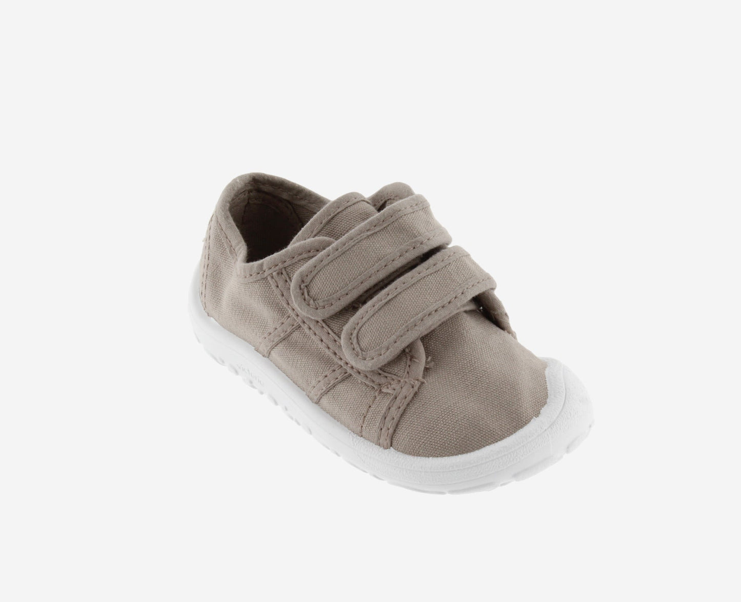 Victoria Barefoot - Sapatilhas Bosco de Lona com Velcro Beige